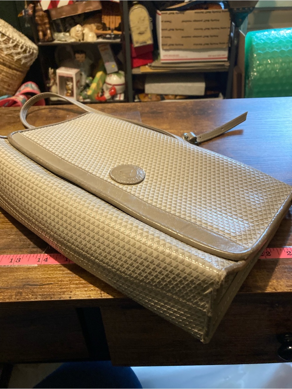 1983 vintage Liz Claiborne geometric crossbody bag